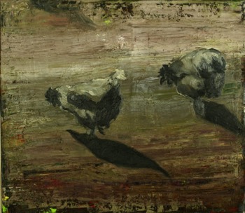  poules.80x60.huile 